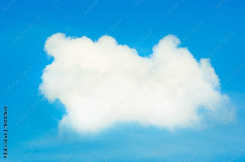 Obraz premium cloud in the blue sky