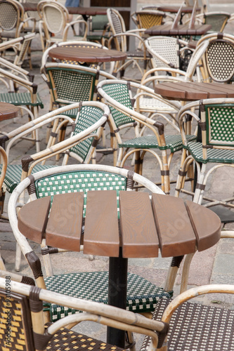 Cafe Chairs and Table, Paris © kevers