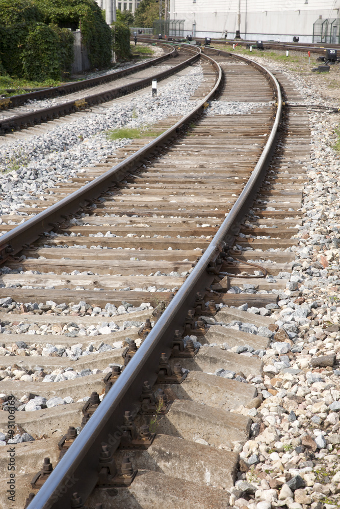 Railroad Track and Platform, Riga Railroad Track and Platform, Riga