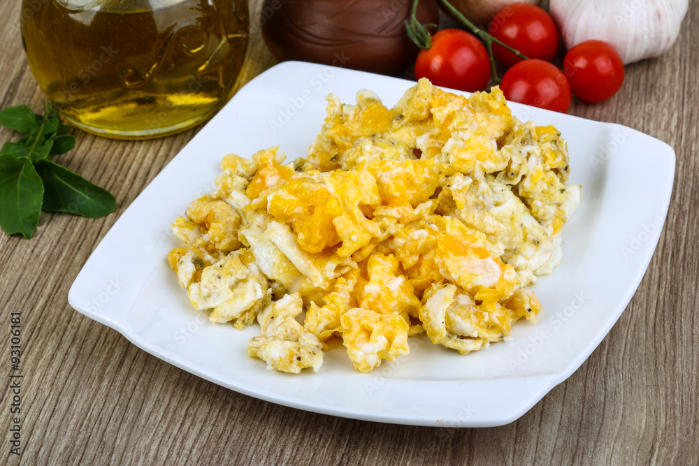 Scrambled eggs Scrambled eggs
