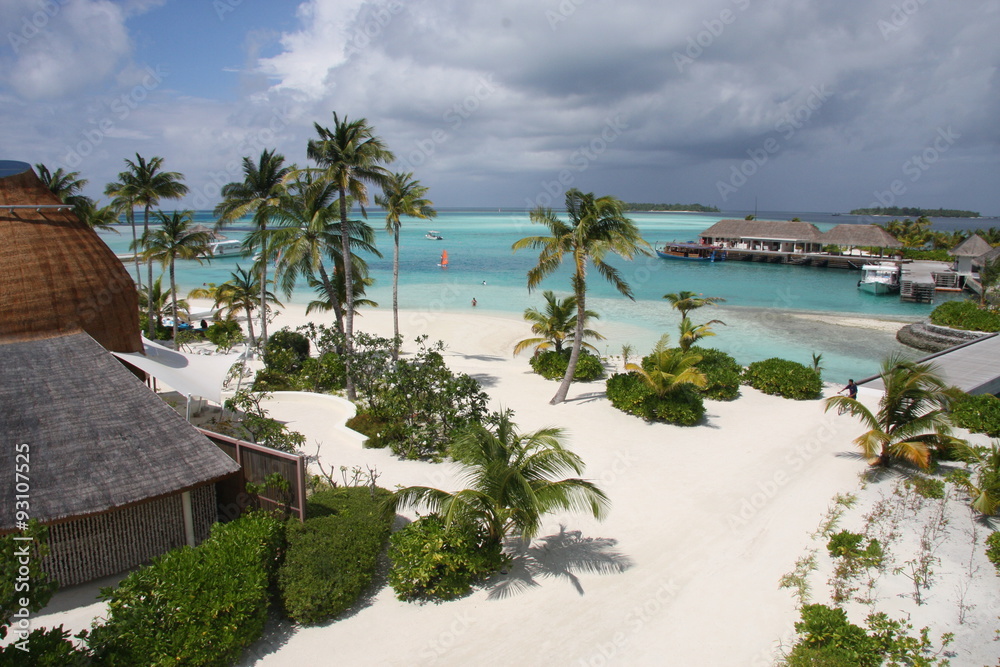 Obraz premium Maldive, atollo di Malè Sud