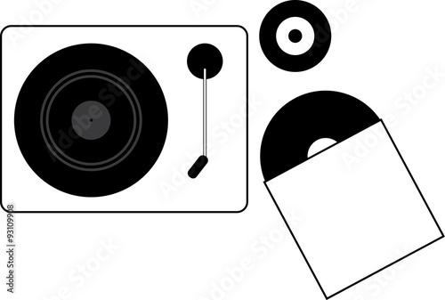 vinyl player