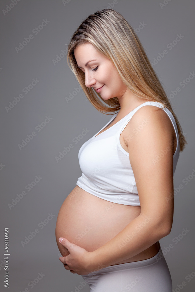Portrait of a pregnant woman Portrait of a pregnant woman