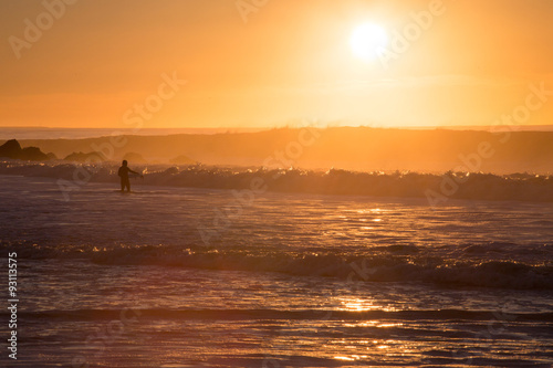 Sunrise surf session