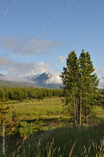 Berg bei Egilsstadir, Island