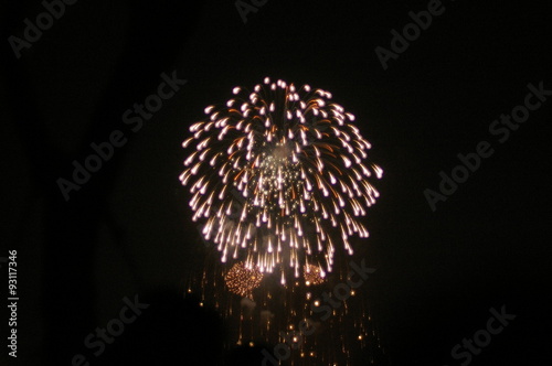 Canvas Print firework at seoul