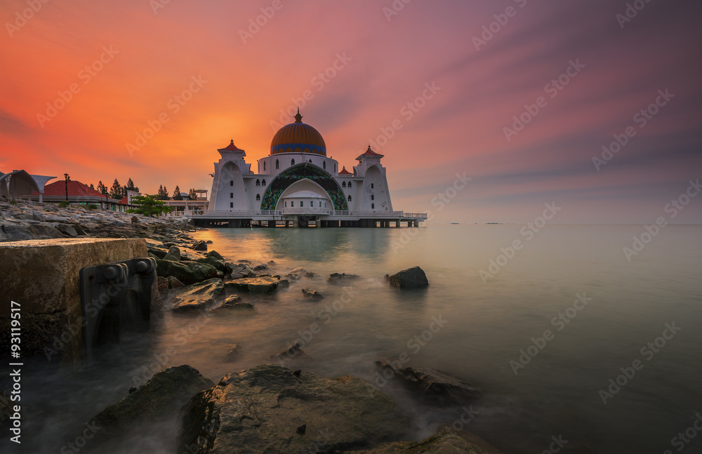 Obraz premium Sunrise Mosque