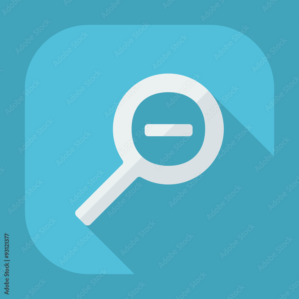 Flat modern design with shadow icon player Flat modern design with shadow icon player