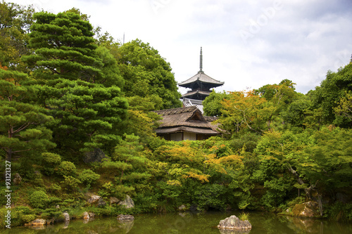 Temple garden in Kyoto