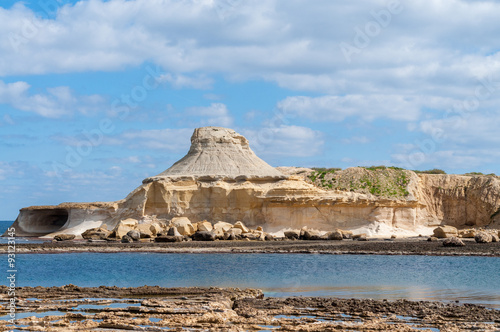 Xwejni Bay near Marsalforn, Gozo, Malta photo