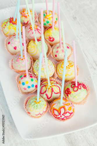 Cake pops - candy sticks
