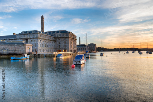 Sunset at Plymouth photo