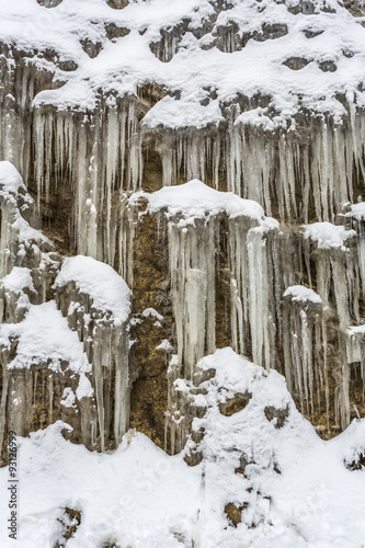 Freezing. Jaén, Andalucía, Spain