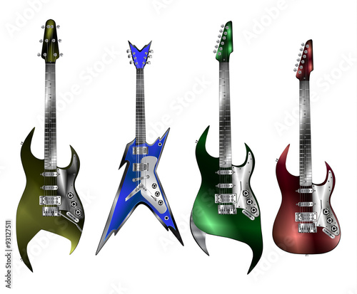 rock electric guitar