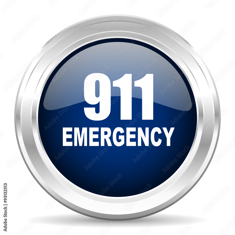 number emergency 911 cirle glossy dark blue web icon on white background number emergency 911 cirle glossy dark blue web icon on white background