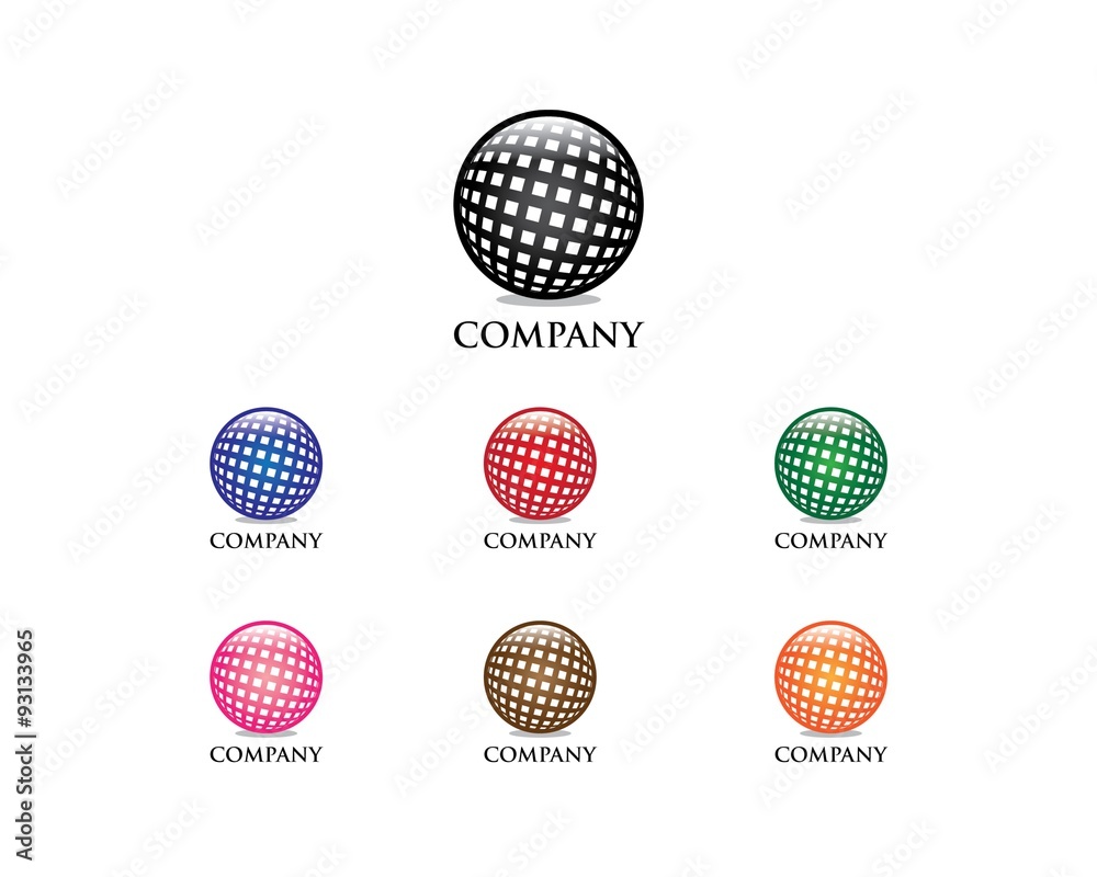 Circle Globe Logo Circle Globe Logo