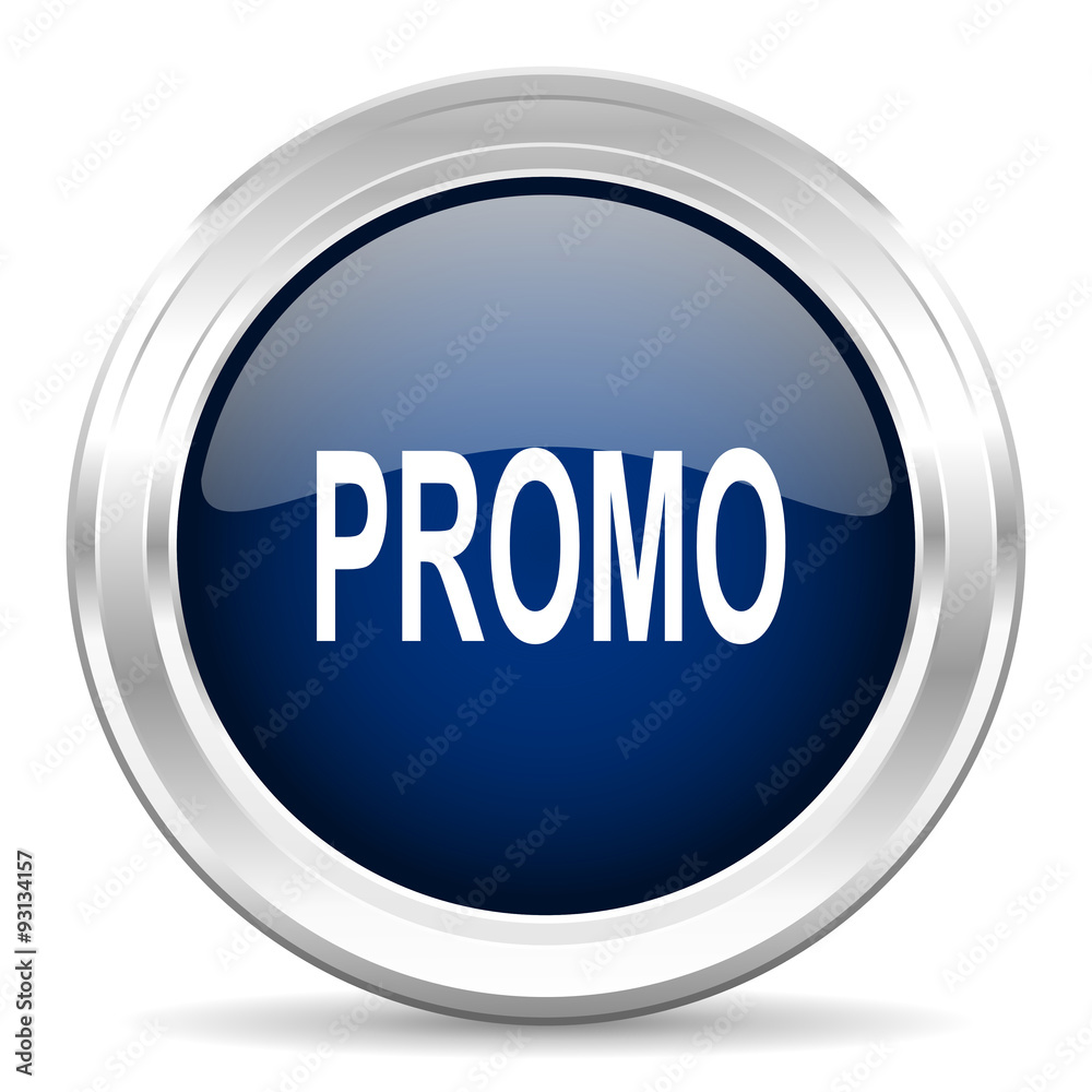promo cirle glossy dark blue web icon on white background promo cirle glossy dark blue web icon on white background