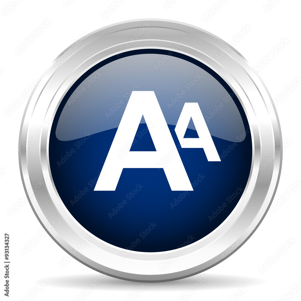 alphabet cirle glossy dark blue web icon on white background alphabet cirle glossy dark blue web icon on white background