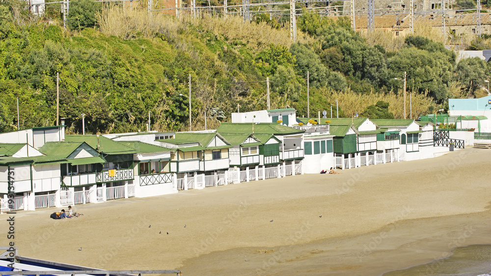 Fototapeta premium Playa de El Garraf, Barcelona