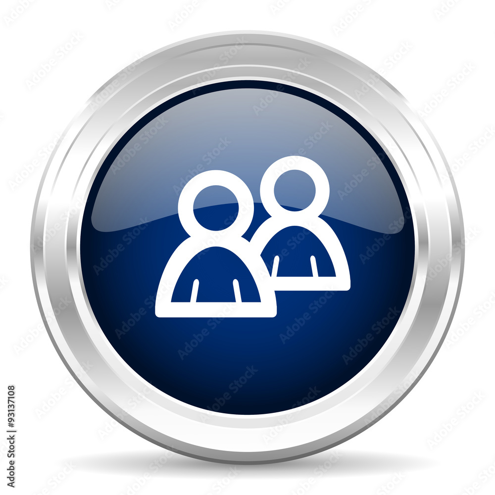 forum cirle glossy dark blue web icon on white background forum cirle glossy dark blue web icon on white background
