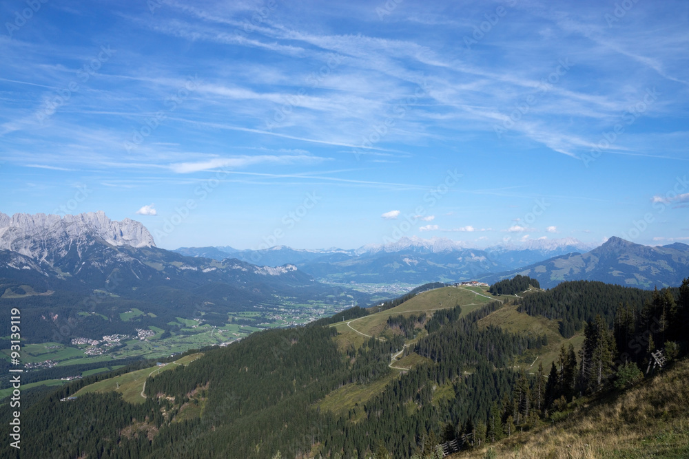 Fototapeta premium Wilder Kaiser, Tirol, Österreich
