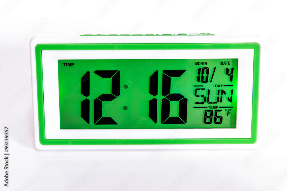 Digital Desktop Clock. Digital Desktop Clock.