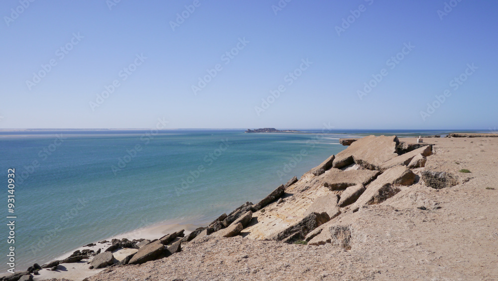 Desert Landscape, Dakhla, Morocco Desert Landscape, Dakhla, Morocco