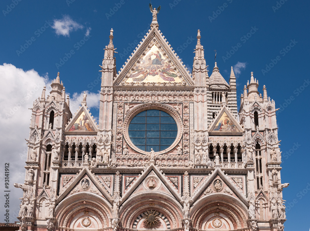 Frame taken in the medieval town of Siena