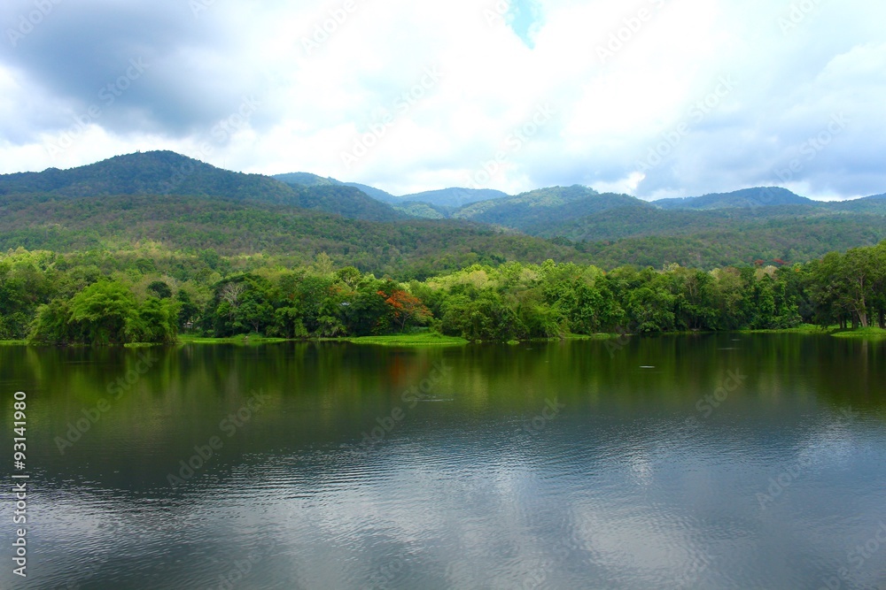 Reservoir in chiangmai.