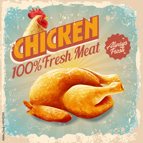 chicken retro