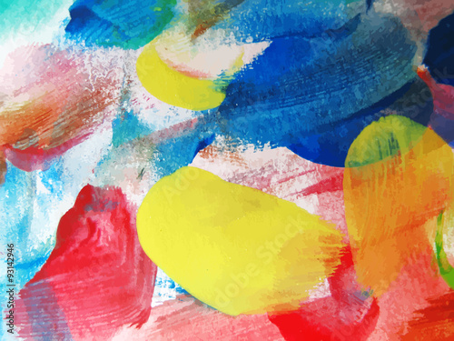 Colorful Abstract watercolor