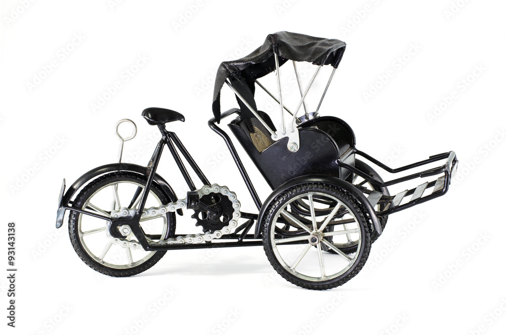 Obraz premium tricycle on white background