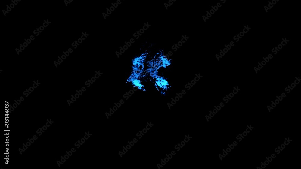 Stars sparks - blue variant, loop able Stars sparks - blue variant, loop able