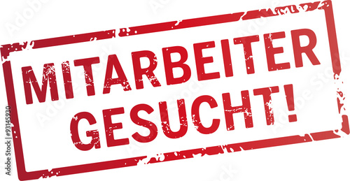 Stempel Mitarbeiter Gesucht