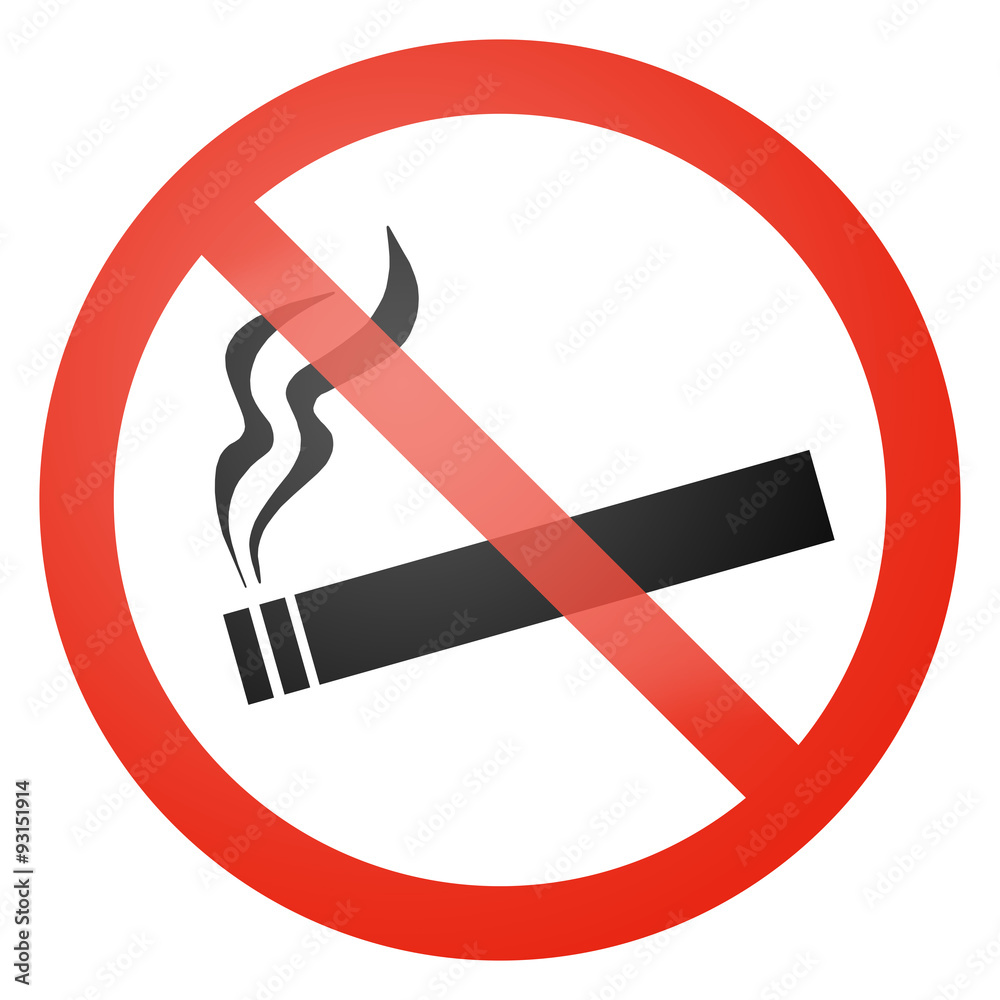 No smoking allowed sign No smoking allowed sign
