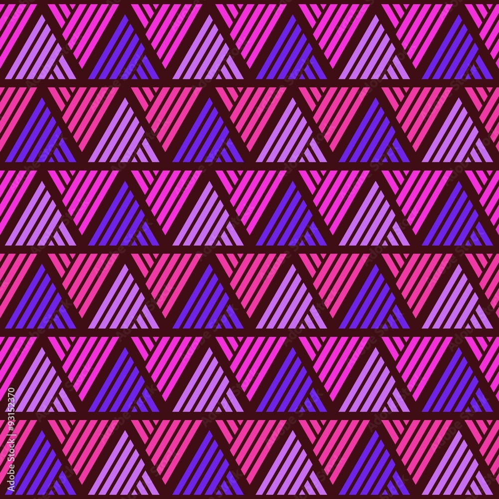 Modern Triangle Seamless Pattern