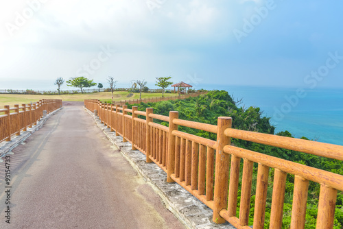 沖縄県 南城市 知念岬の風景