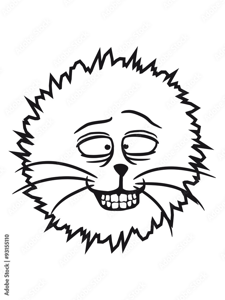 Löwenmähne cat funny comic cartoon