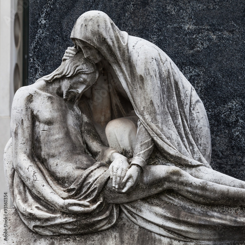 Old Cemetery statue photo