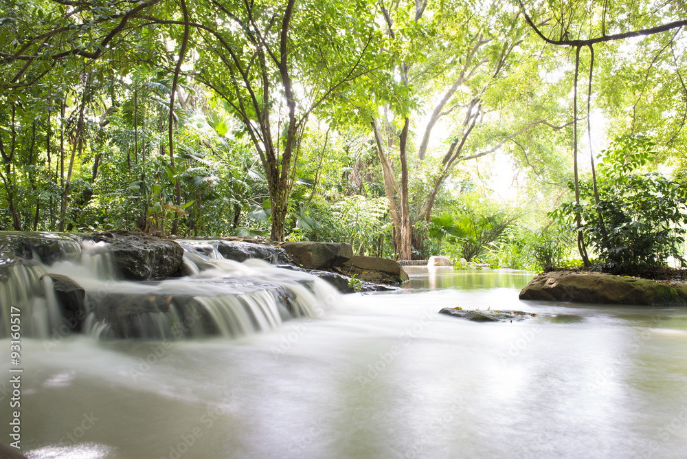 Waterfall in Bangkok Thailand (Suanluang RAMA IX Nation Park)