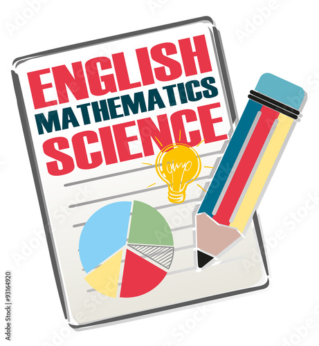 School subjects on board