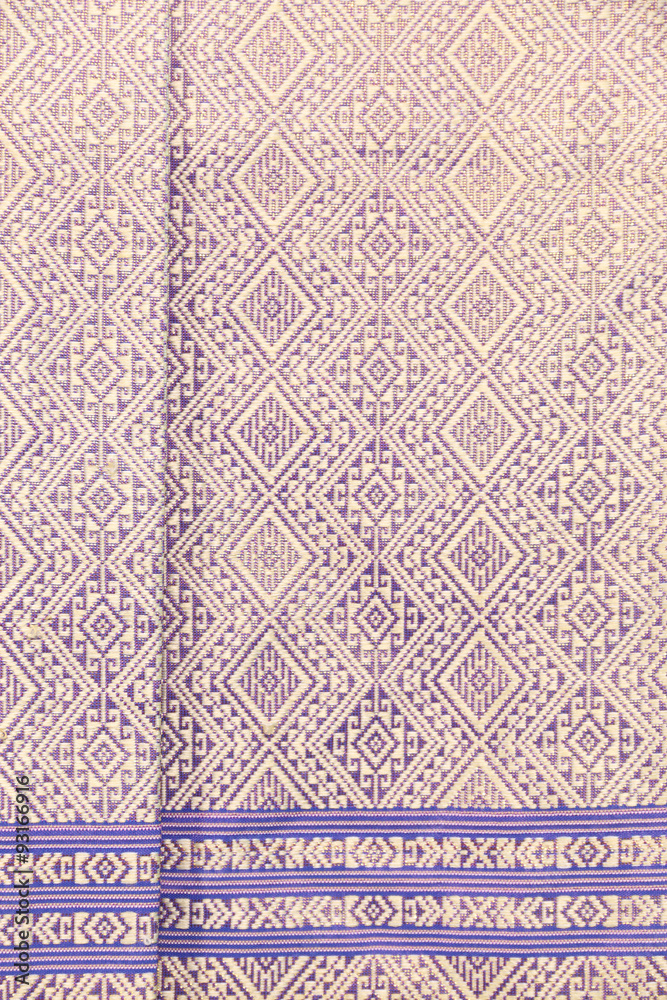 Hand-woven Purple cloth, northern Thailand Hand-woven Purple cloth, northern Thailand