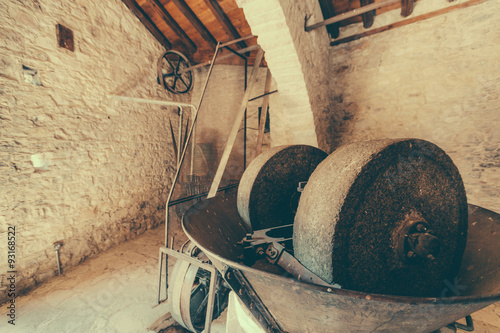 Fotografi Ancient oil mill Laneia Cyprus
