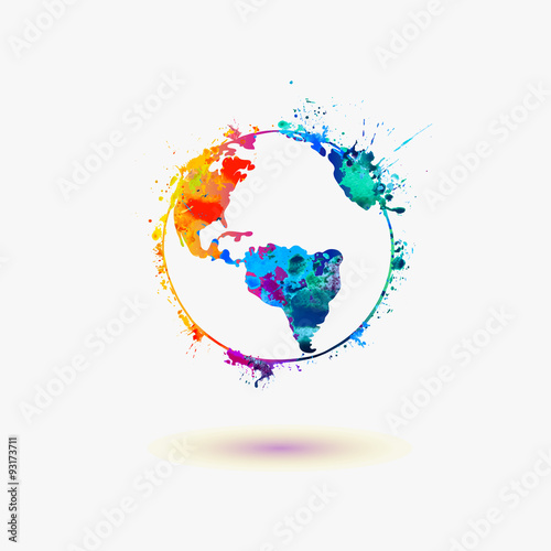 Earth icon.