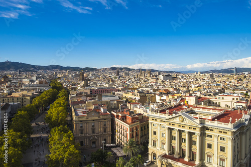 Las Ramblas of Barcelona photo