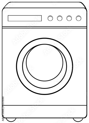 Household object washing machine