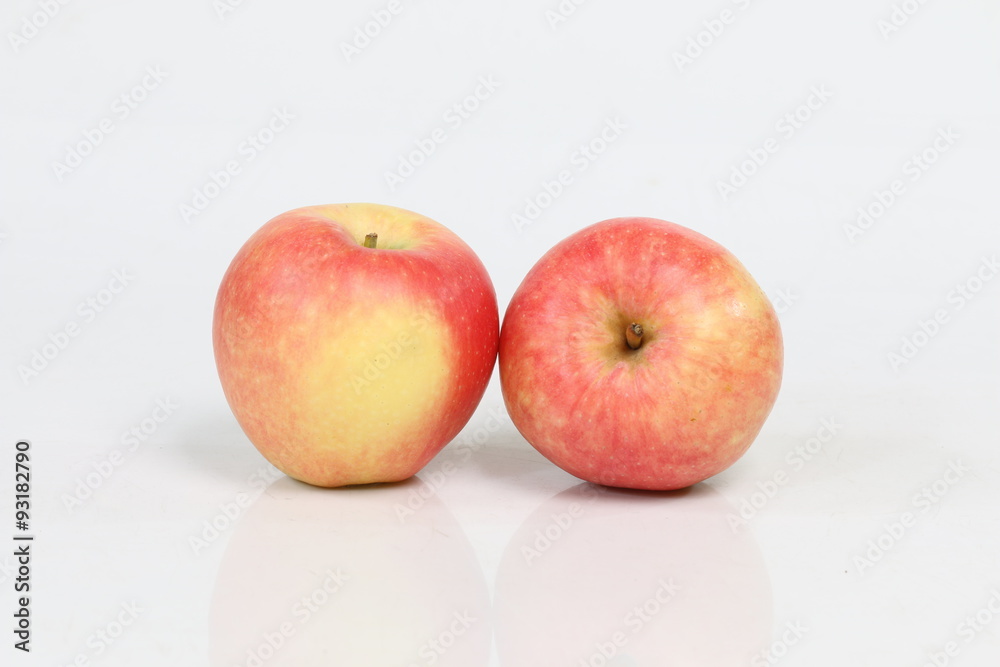 red and yellow apples fruit isolated on white background red and yellow apples fruit isolated on white background