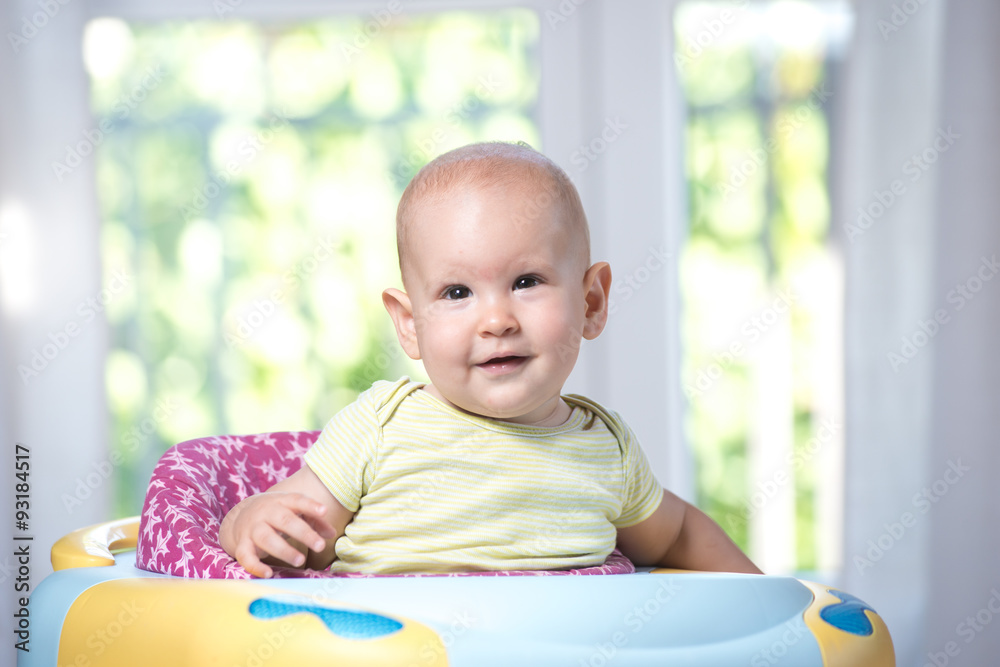 baby in the baby walker baby in the baby walker