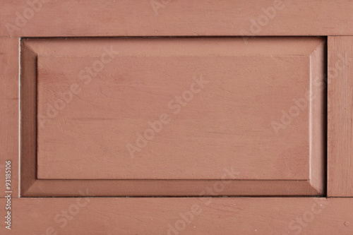 Carved wooden rectangular frame