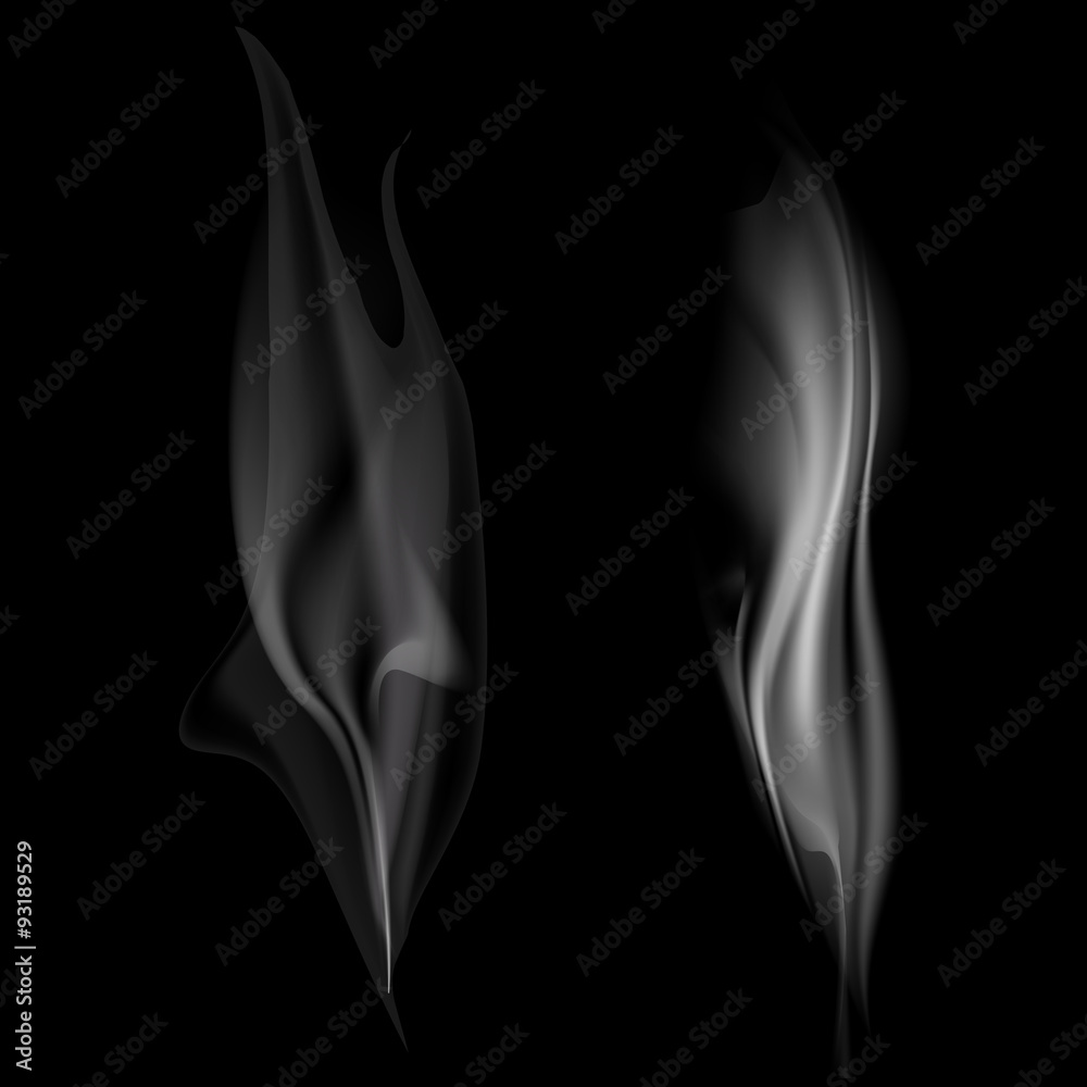 Obraz premium Gray smoke